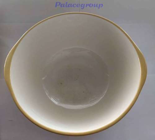 TG Green`s Gripstand Mixing Bowl 13¼" Biscuit Colour On The Outside - Cream Inside, See Photo`s