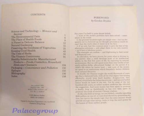 A Guide To Healthy Living, For Goodness Sake ! Merren Parker, +A5, 169 Pg