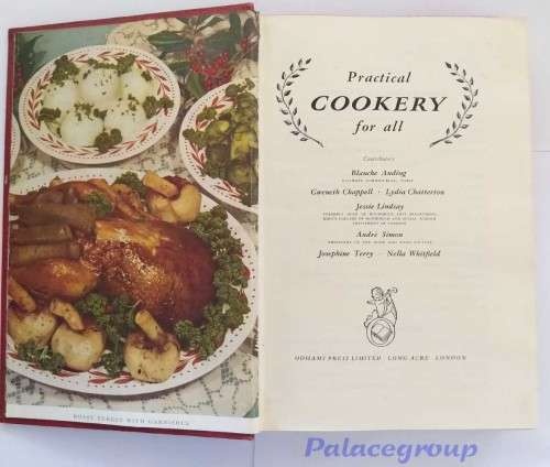 Practical Cookery For All, +A5, 640 Pg, +600 Recp