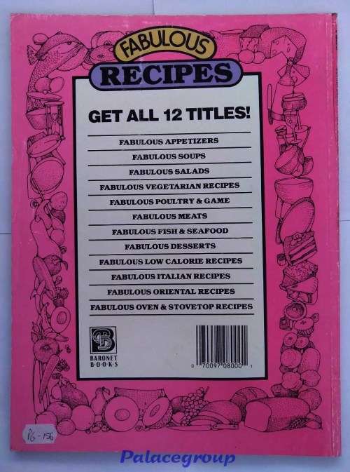 Fabulous - Fish and Seafood, Johna Blinn, Kitchen Tested Recipes,123 Recipes, 63 Pg, Paperback, A4