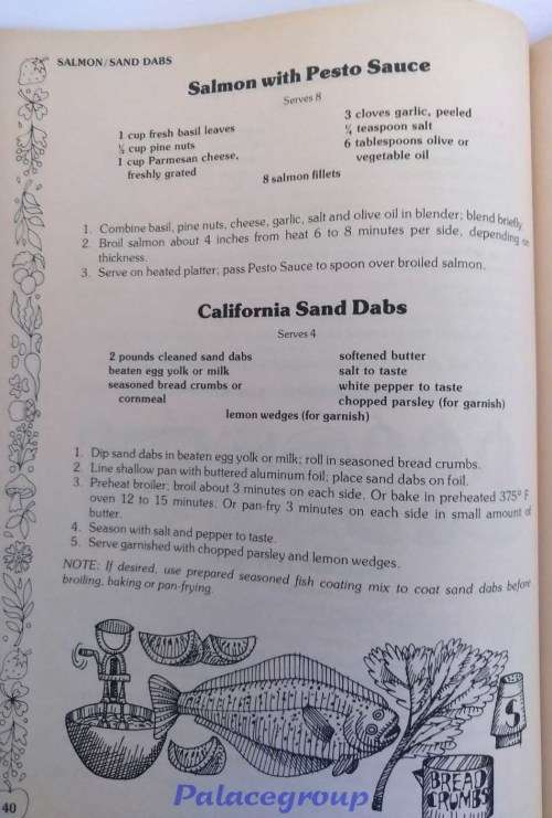 Fabulous - Fish and Seafood, Johna Blinn, Kitchen Tested Recipes,123 Recipes, 63 Pg, Paperback, A4
