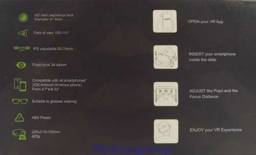 Virtual Reality Headset,VR SHINECON VR GO74, See Photo`s For More Info