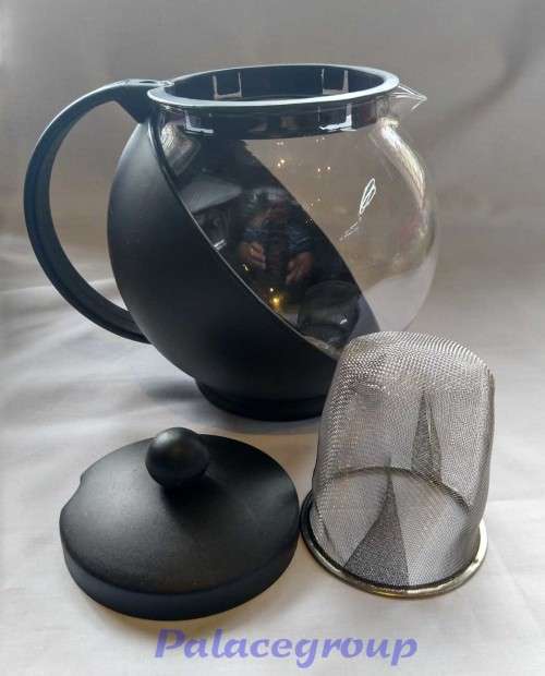 Coffee / Tea / Herbal Pot, Heat Resistant Glass, 1250ml (5 Cups), Not Been Used, See Photos Below