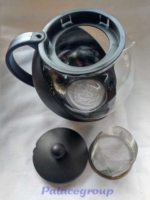 Coffee / Tea / Herbal Pot, Heat Resistant Glass, 1250ml (5 Cups), Not Been Used, See Photos Below
