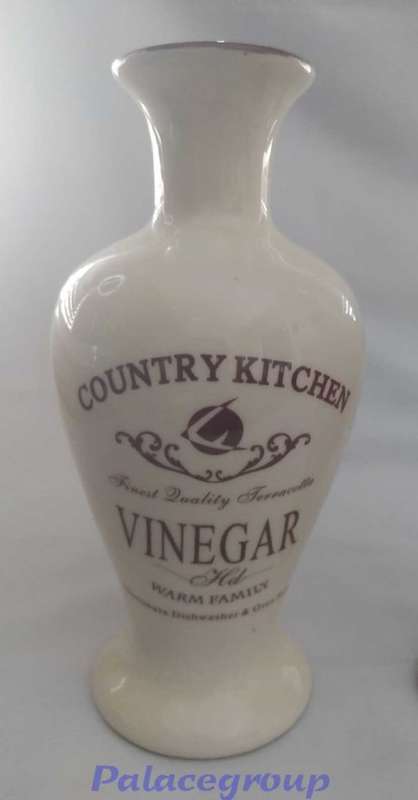 Country Kitchen Oil and Vinegar Jar, Warm Family, 400ml, 190mm x 90mm, See Photo`s Below