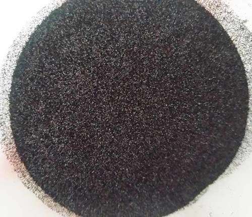 Nail Art, Glitter, Metallic Black, 40mm x 40mm Bag, 1pc