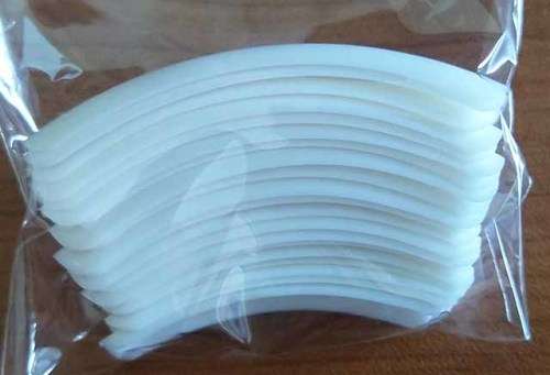 Nail, Tips, Non Cut Out, French White, 20pc, See Photo