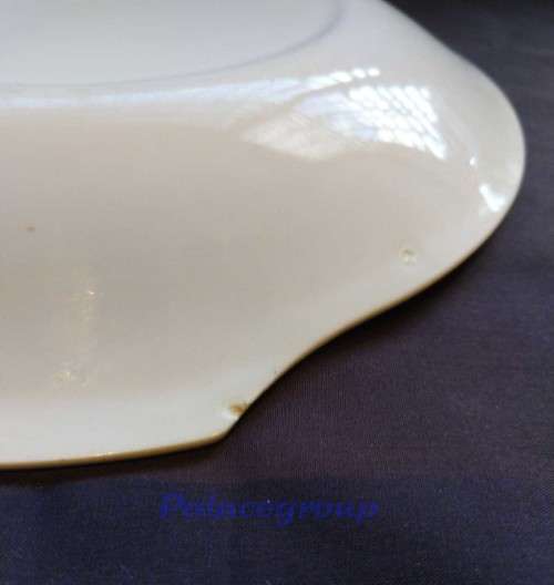 Vintage Grindley Platter Plate, Flower Theme , Made In England, 235mm x 262mm
