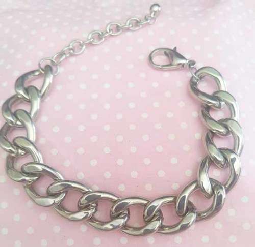 Burtell Bracelets, Chain, Nickel, 20cm With 5cm Extender Chain, 1pc