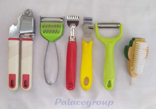 6pc Mixed Kitchen Utensils with Frying Basket