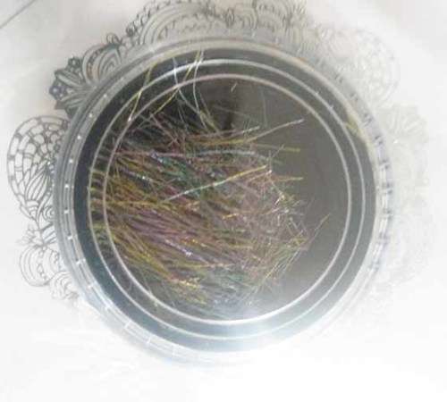 Nail Art, Nail Art Silk Thread, Metallic, In Container