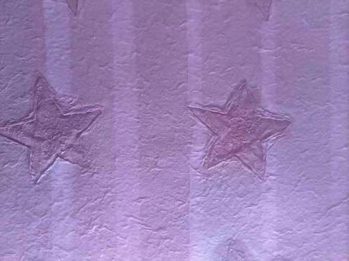 Scapbook Paper, Handmade, Purple With Star Motif, 30 x 21cm, 1pc