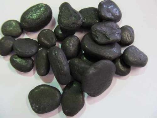 Semi-Precious Nuggets, Black, No Hole, Light Weight, Sizes Vary, 20g / 6pc