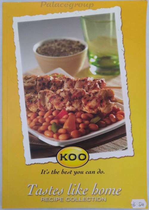 KOO - It`s The Best You Can Do, Tates Like Home Recipe Collection, 40 Recipes, Hardback, Pg 64, A4