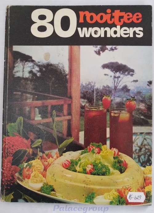 80 Rooitee Wonders, 55 Resepte, Bl 62, Hardeband, A4, 1973