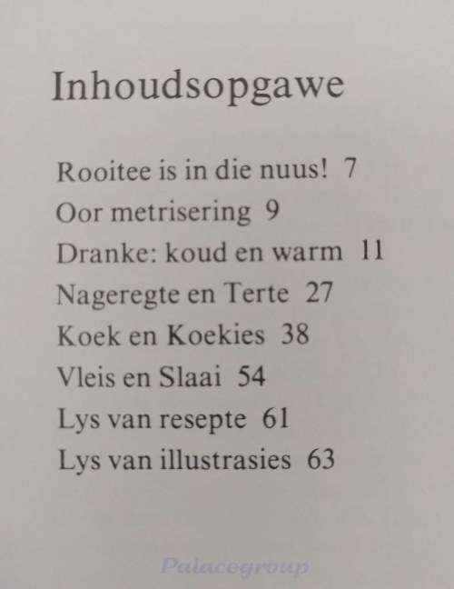 80 Rooitee Wonders, 55 Resepte, Bl 62, Hardeband, A4, 1973