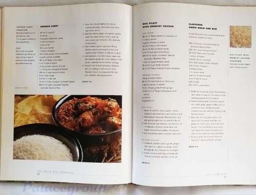 Rice - The Tastic Rice Cookbook, Full Colour Photo`s, 1999, 124 Recipes, 128 Pages, Hardcover, A4