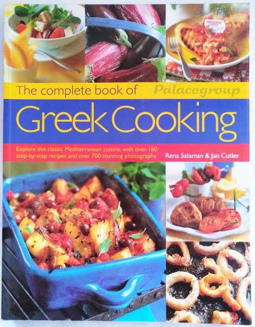 The Complete Book Of Greek Cooking, Full Colour Photo`s, +160 Recipes, 256 Pages, Paperback, +A4