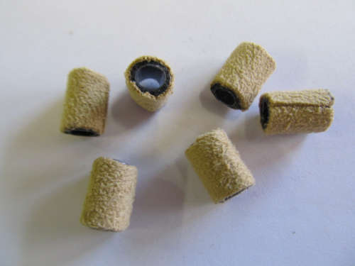 Go Green Beads, Recycled Material, Polypropylene And Textile, Tube, Camel, 12mm X 8mm, 6pc
