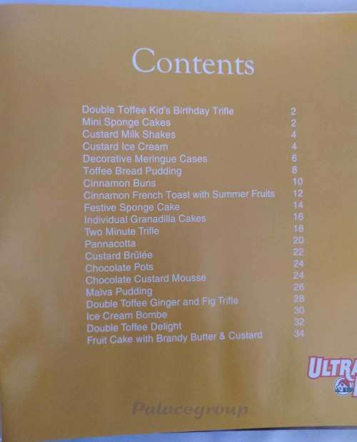 Festive Puddings And Treats - Ultra Mel, 36 Pages, Rec 20, Hardcover, +A5