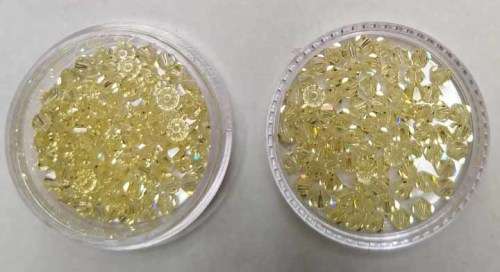 Swarovski Crystal Bicone, Yellow, 4mm, 1pc