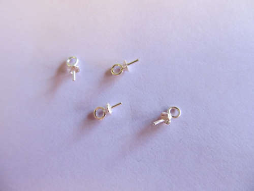 Pendant Bail, Silver 925, 7mm, 1pc