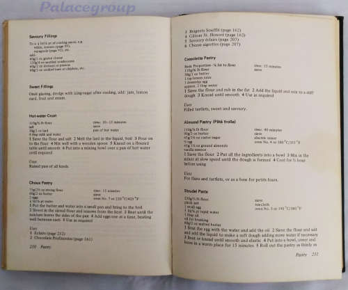Step-By-Step Recipes For The Complete Cook, Jody Brown and Mollie Chitty, 343 Pages, Hardcover, 1971