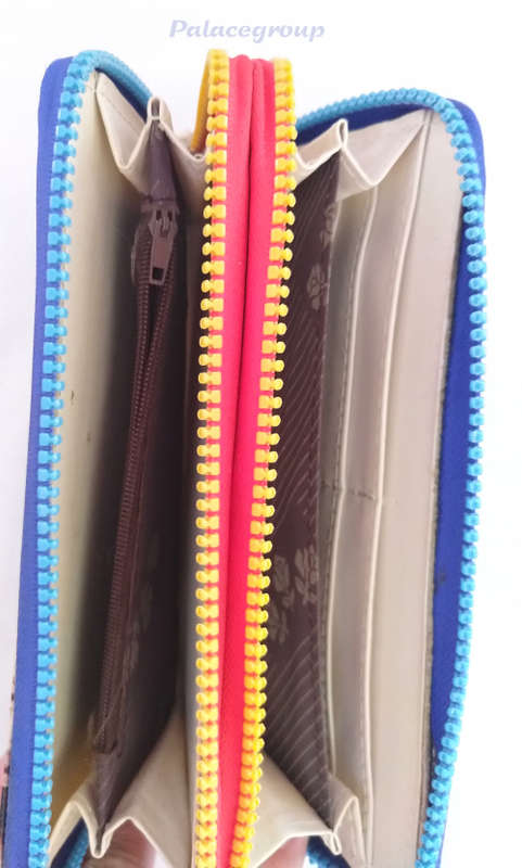 Purse, Paris Theme, Multi Coloured, Synthetic Material, 200 x 110 x 30mm, See Photos and Listing