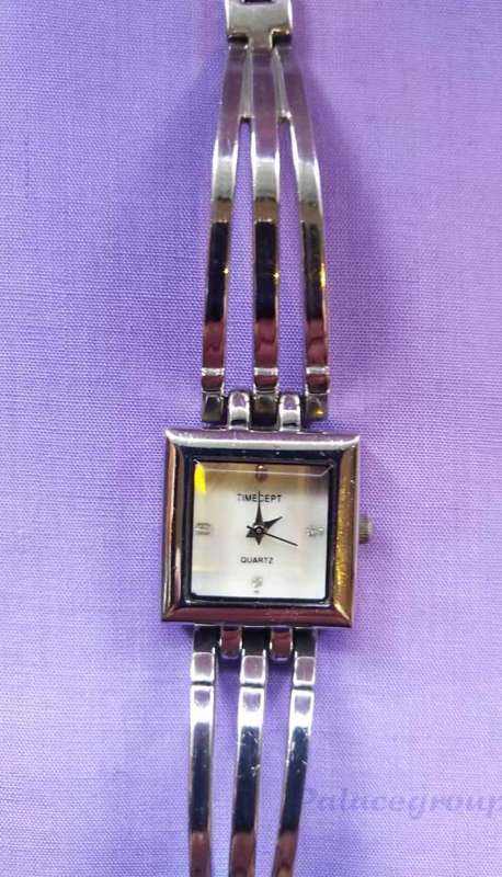 Watch, Timecept Quartz, Stainless Steel Back, 16cm Strap, 1pc