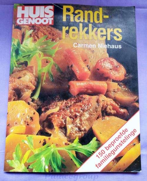 Huisgenoot, Rand-Rekkers, Carmen Niehaus, Volkleur Fotos, 150 Resepte, 80Bl, Sagteband,+ A4