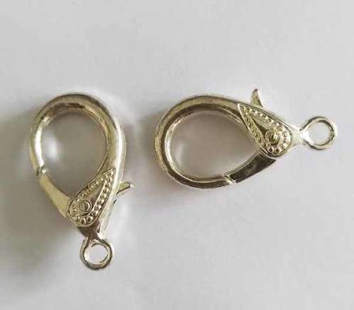 Clasps, Silver (Colour) Lobster Clasp, 31mm, 2pc
