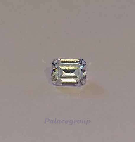 1 x Diamond Simulate, Russian Brilliant, Emerald Cut, Clarity Flawless, 4.20ct, 9mm x 7mm