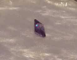 1 x Cubic Zirconium, Regal Purple Octagon, Princess Facet, 2.72ct, 8mm x 6mm (Excl Background Tray)