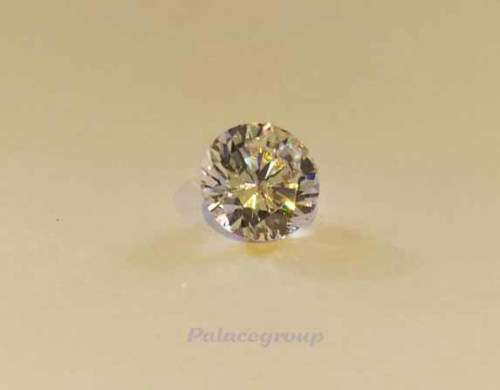 1 x Brilliant Cut Diamond Simulate, Hand Cut, 4.75ct, 9mm Round