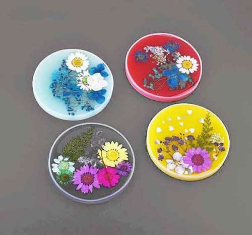 Silicon Moulds, Coaster, Diameter 9cm, 1pc