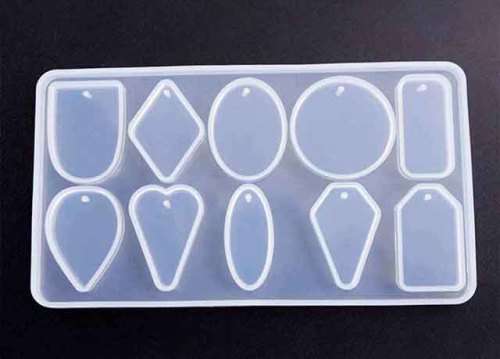 Silicon Moulds, Pendant Mould, 16,9cm x 9,3cm, 1pc