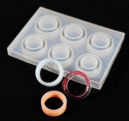Silicon Moulds, Ring Mould, 8,1cm x 5,7cm, 1pc