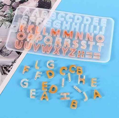 Silicon Moulds, Alphabet Mould, 21cm x 11,4cm, 1pc