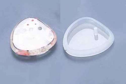 Silicon Moulds, Pendant Mould, 4,2cm x 4,2cm, 1pc