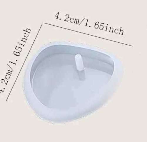 Silicon Moulds, Pendant Mould, 4,2cm x 4,2cm, 1pc