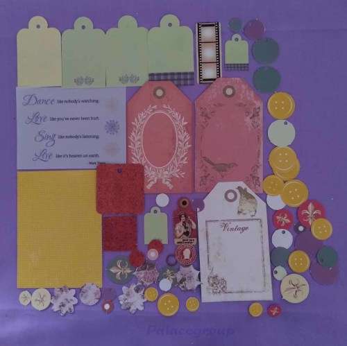 Paper Crafts Scrapbooking And Card Making Items As Per List Bellow, See Photos
