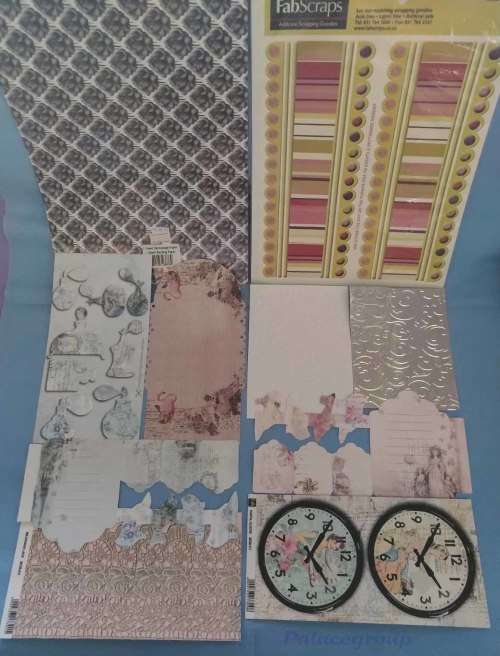 Paper Crafts Scrapbooking And Card Making Items As Per List Bellow, See Photos