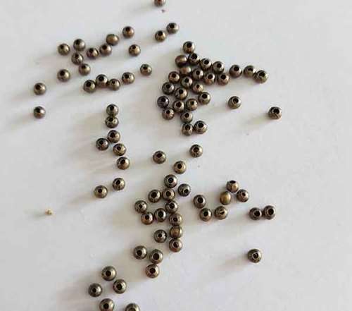 Metal Beads, Bronze, Metal, Round, 2mm, ±50pc