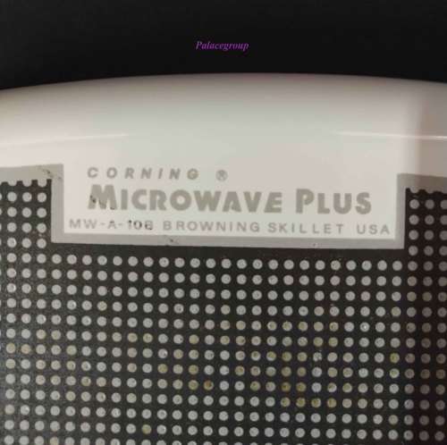 Corning Ware® Microwave Plus Browning Skillet With Lid, 260 x 260 x 55mm, MW-A-10B, 1pc
