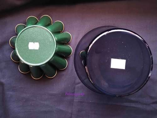 1 Lot Salad Bowl And Dessert / Cake Mould, See Photos For More Info