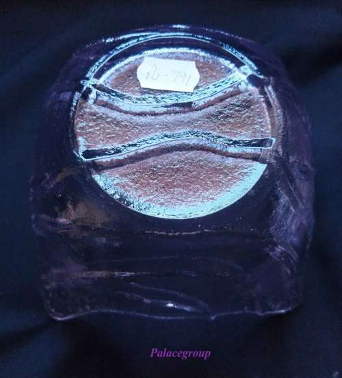 Condiment / Sweet Bowl, Glass, Light Pink, Size - 125 x 125 x 55mm, 1 Set