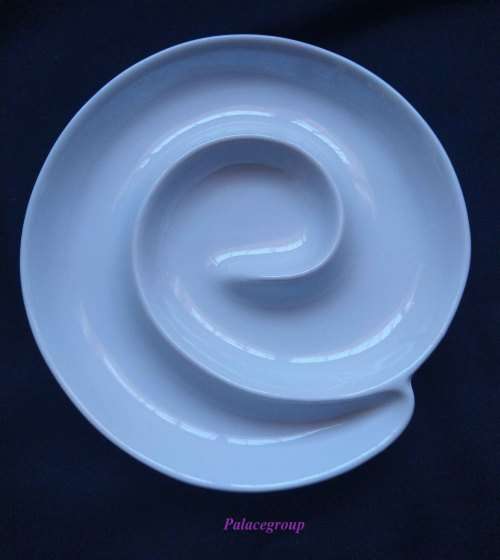 Condiment Bowl, Always Home, Ceramic, White, Dishwasher / Microwave Safe, Size - 170 x 25mm, 1 Set