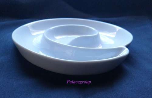 Condiment Bowl, Always Home, Ceramic, White, Dishwasher / Microwave Safe, Size - 170 x 25mm, 1 Set