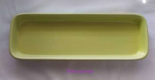 Lime Green Condiment Bowl, Rectangle Shape, 265mm x 95mm x 30mm