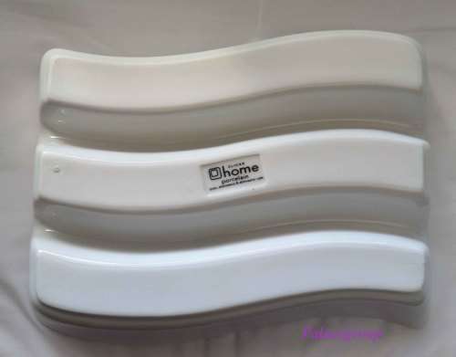 White Porcelain Condiment Bowl, 3 in 1, 305mm x 225mm x 45mm